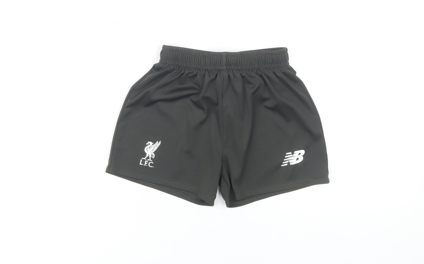 New Balance Boys Black Athletic Shorts, 2-3 Years, Football Style