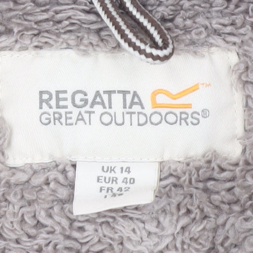 Regatta Women's Ivory Fleece Jacket, Size 14 - Winter Casual