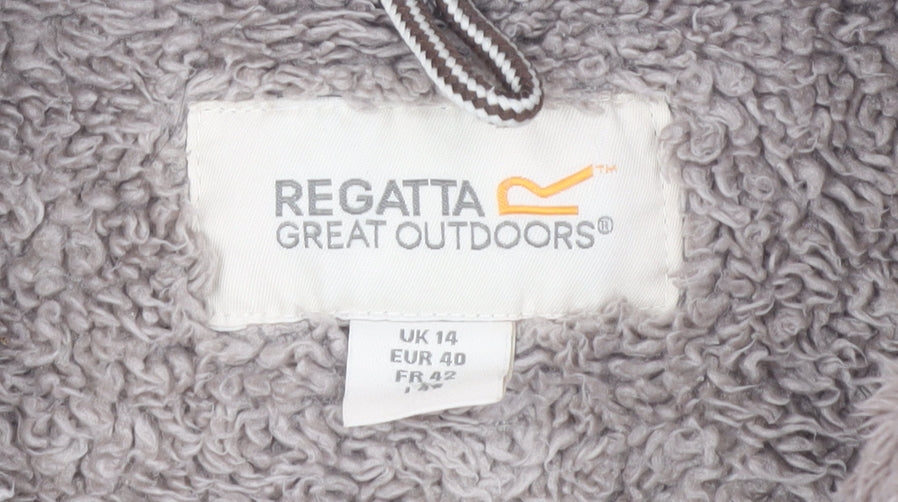 Regatta Women's Ivory Fleece Jacket, Size 14 - Winter Casual