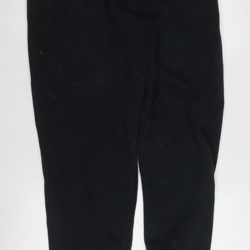 Nike Men's Black Jogger Trousers, Size L, Fleece, Gym Ready