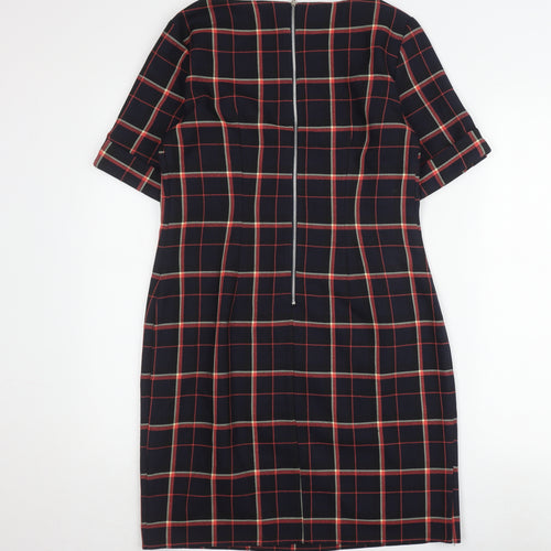 Dorothy Perkins Women's Plaid Shift Dress Size 10