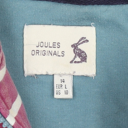 Joules Originals Women’s Multicoloured Striped Pullover Size 14