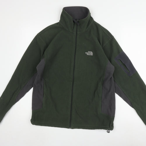 The North Face Men's Green S Basic Full Zip Jacket