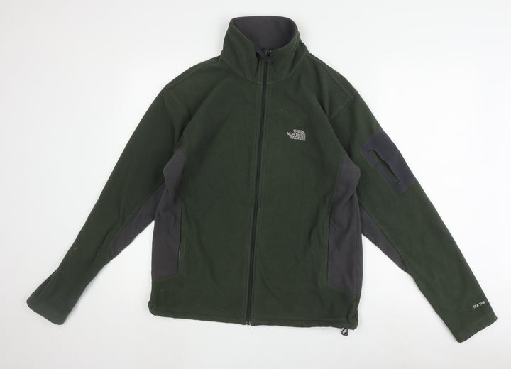 The North Face Men's Green S Basic Full Zip Jacket