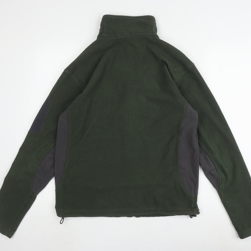 The North Face Men's Green S Basic Full Zip Jacket