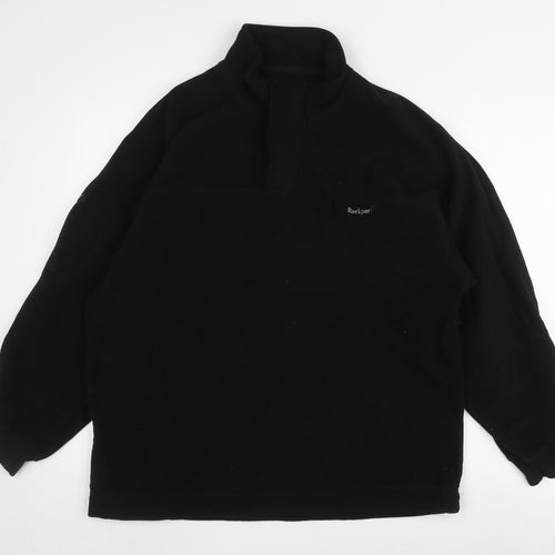 Rockport Men's Black Fleece Logo Sweatshirt L