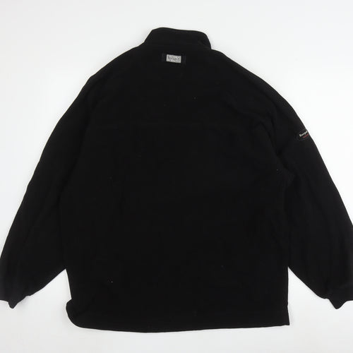 Rockport Men's Black Fleece Logo Sweatshirt L