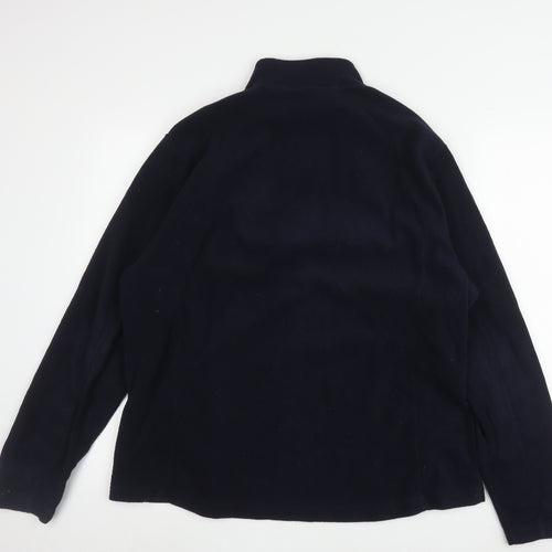 Decathlon Men's Black 2XL Fleece Sweatshirt