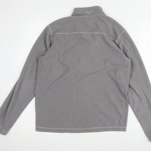 Brasher Men's Grey 1/2 Zip Sweatshirt S - Outdoor