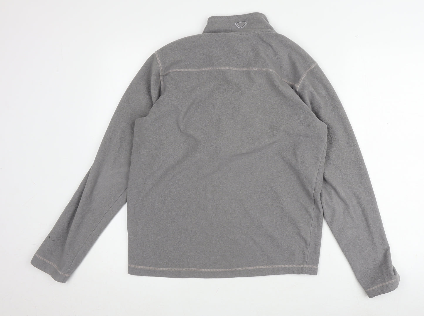 Brasher Men's Grey 1/2 Zip Sweatshirt S - Outdoor