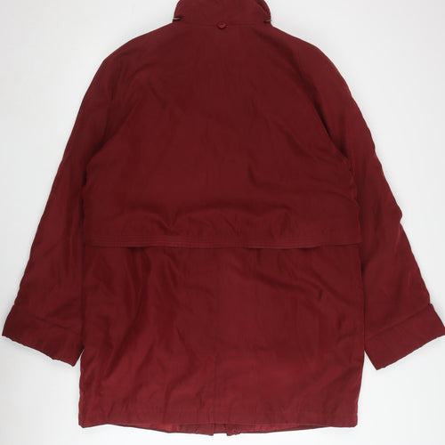 St. Bernard Women's Red Overcoat Size 14