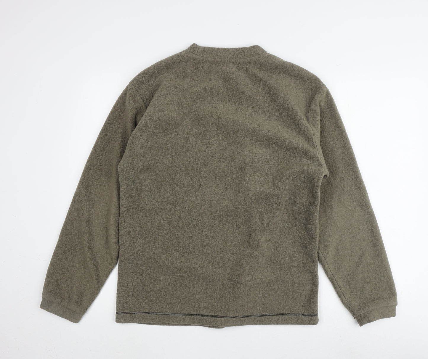 that's it Men's Green Fleece Pullover Sweatshirt M