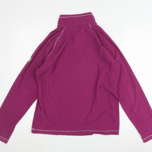 Regatta Women's Purple Zip Sweatshirt, Size 14, Hiking