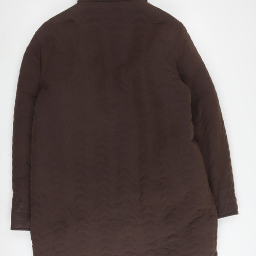 Leimar Women's Brown Quilted Coat Size 20