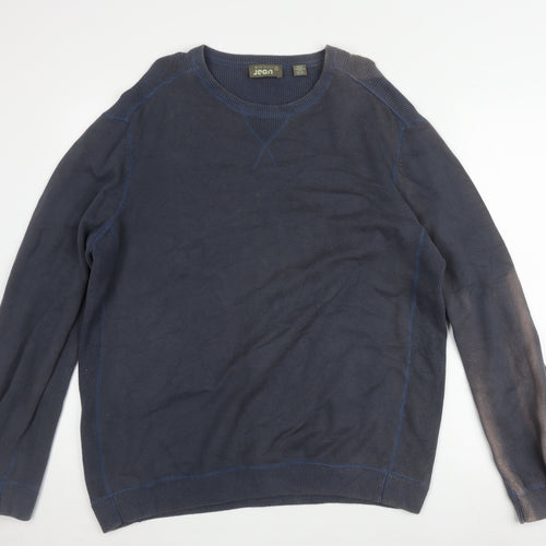 Ted Baker Men's Blue Pullover Jumper, Size L