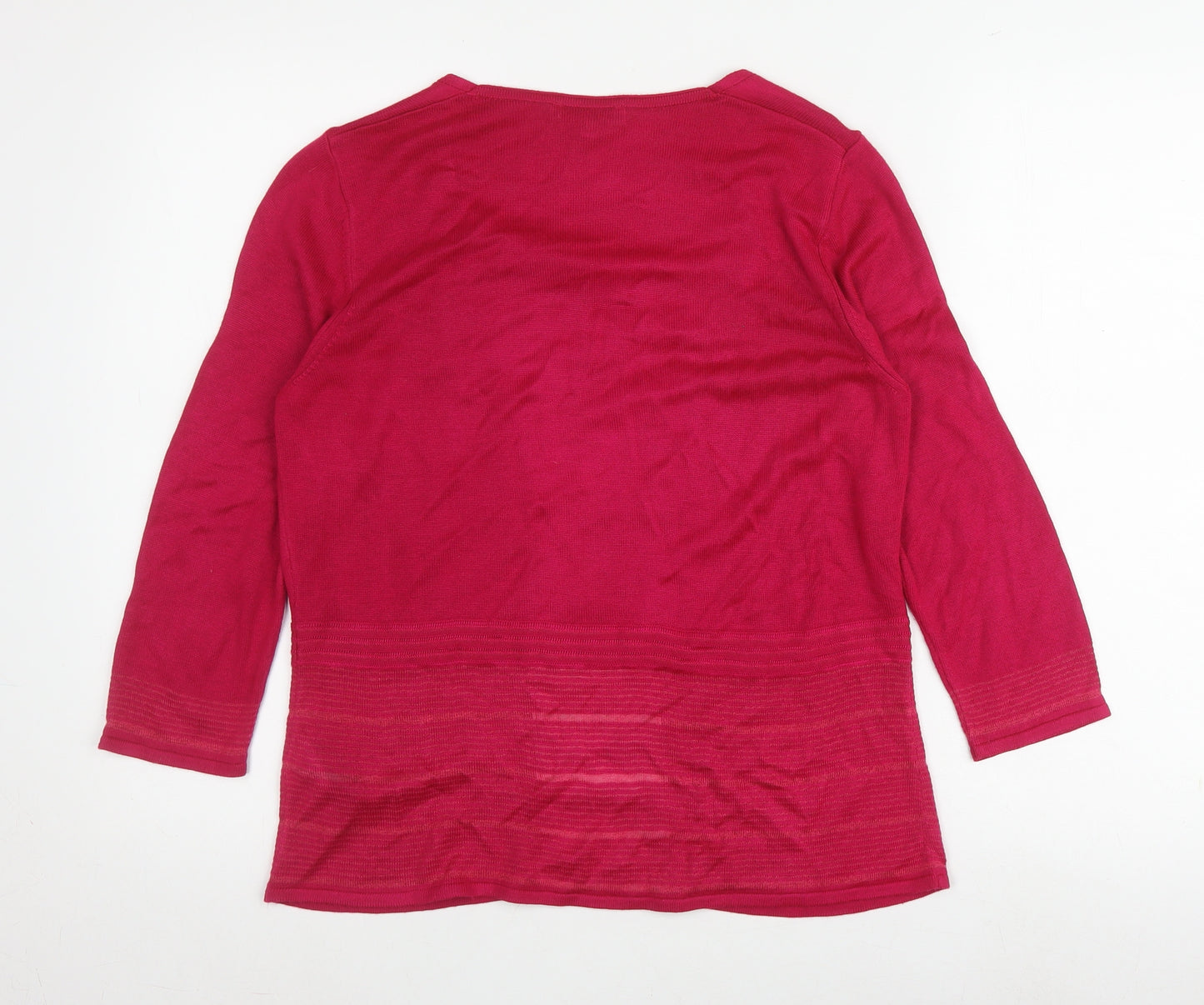 Marks and Spencer Women's Pink Cardigan, Size 12