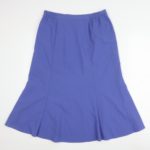 Eastex Women's Blue A-Line Skirt Size 12