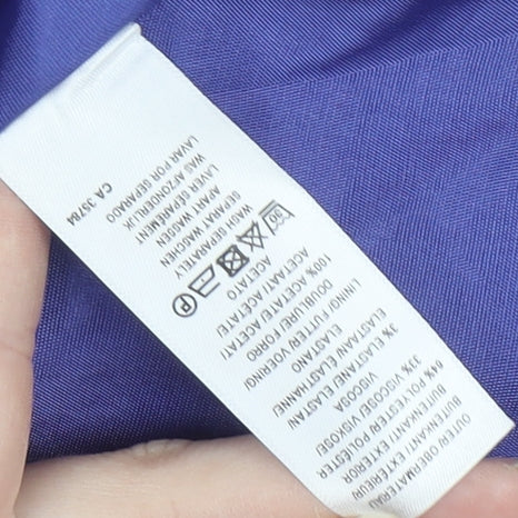 Eastex Women's Blue A-Line Skirt Size 12