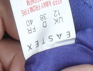 Eastex Women's Blue A-Line Skirt Size 12