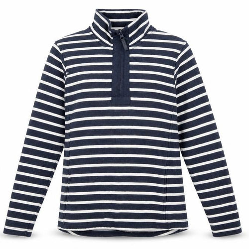 Mountain Warehouse Women's Blue Striped Pullover Sweatshirt Size 8