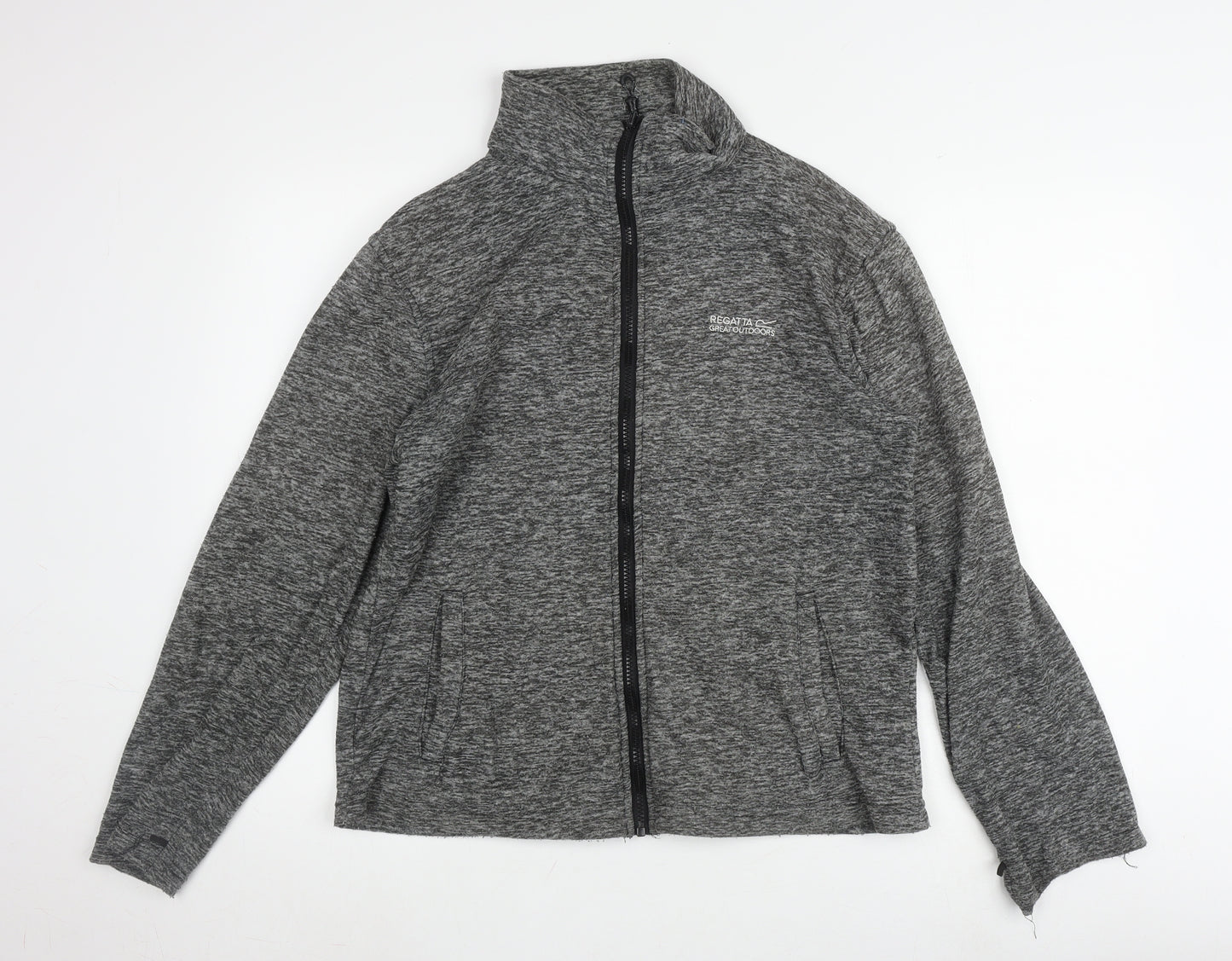 Regatta Men's Grey Full Zip Hoodie M