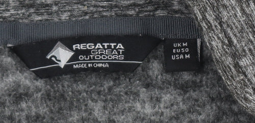 Regatta Men's Grey Full Zip Hoodie M