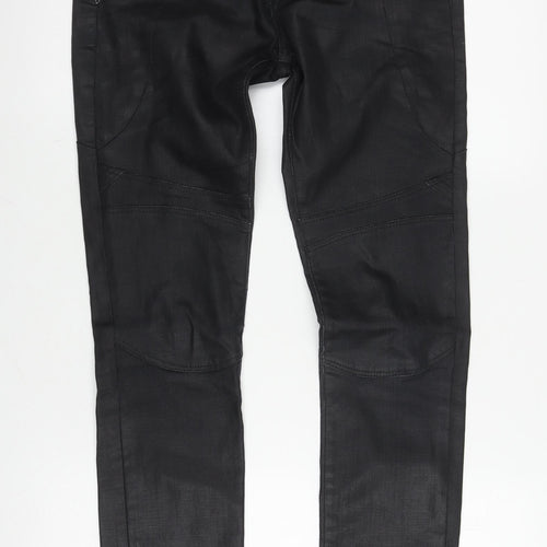 Firetrap Men's Black Slim Tapered Jeans, Size 29, Perfect Fit