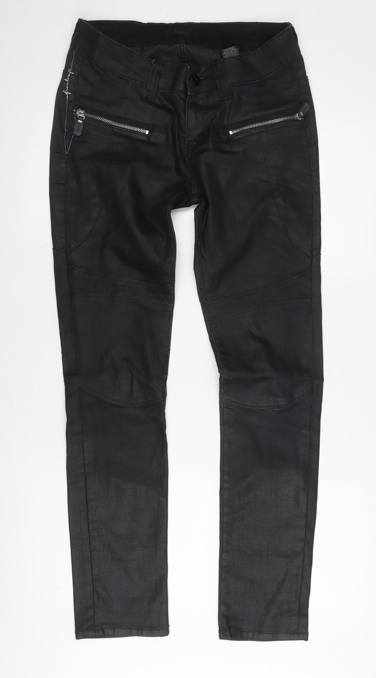 Firetrap Men's Black Slim Tapered Jeans, Size 29, Perfect Fit