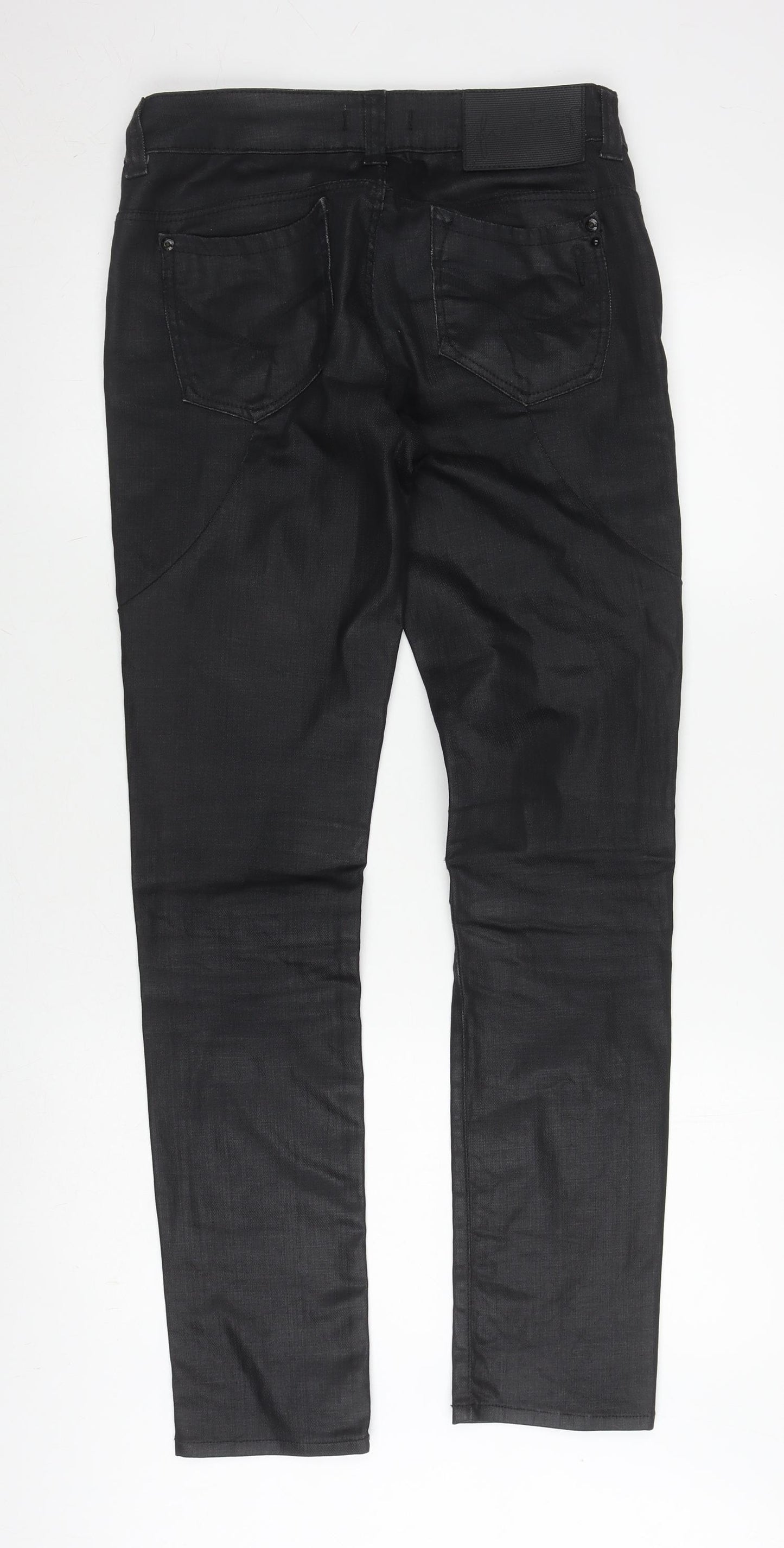 Firetrap Men's Black Slim Tapered Jeans, Size 29, Perfect Fit