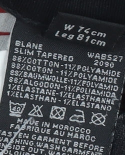 Firetrap Men's Black Slim Tapered Jeans, Size 29, Perfect Fit