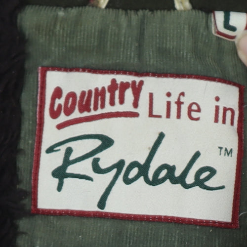 Rydale Men's Green Fleece Waistcoat with Zip Pockets