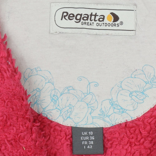 Regatta Women's Red Sleeveless Hooded Gillet Size 10