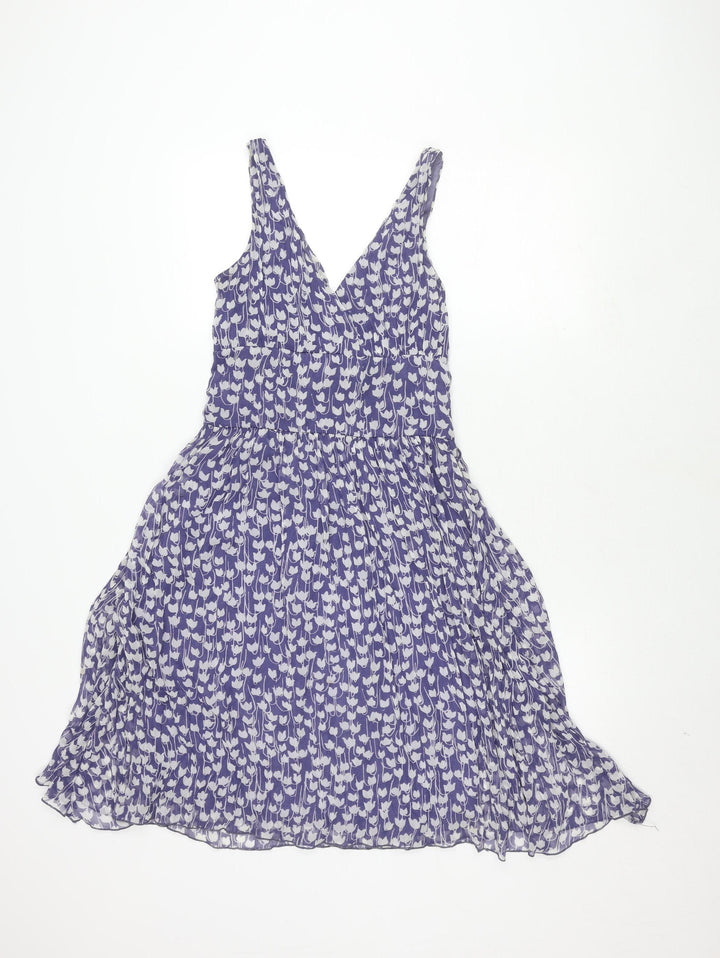 Cubus Women's Purple Floral Sleeveless Dress