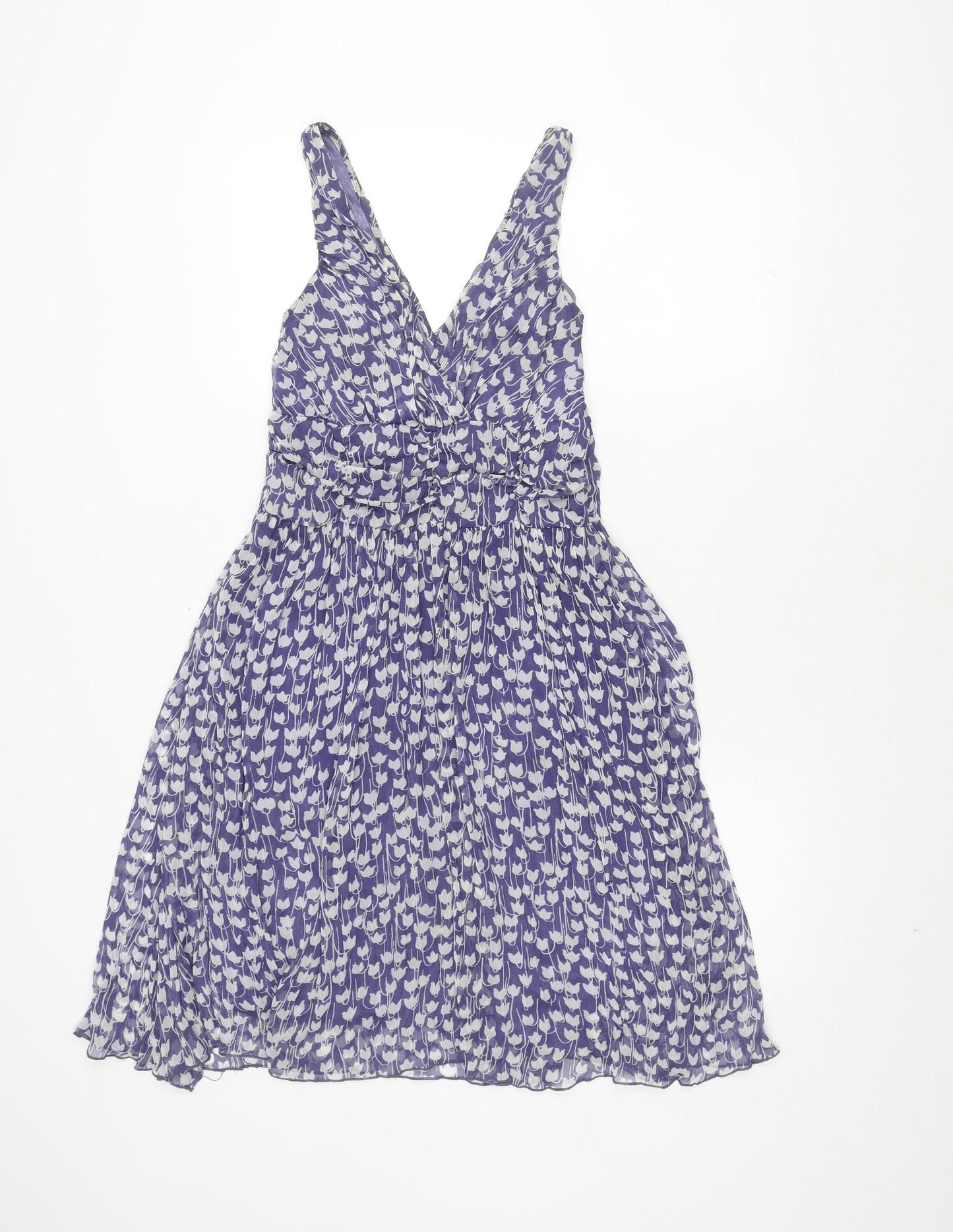 Cubus Women's Purple Floral Sleeveless Dress