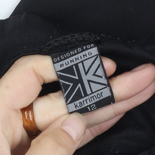 Karrimor Women's Black Compression Shorts Size 12