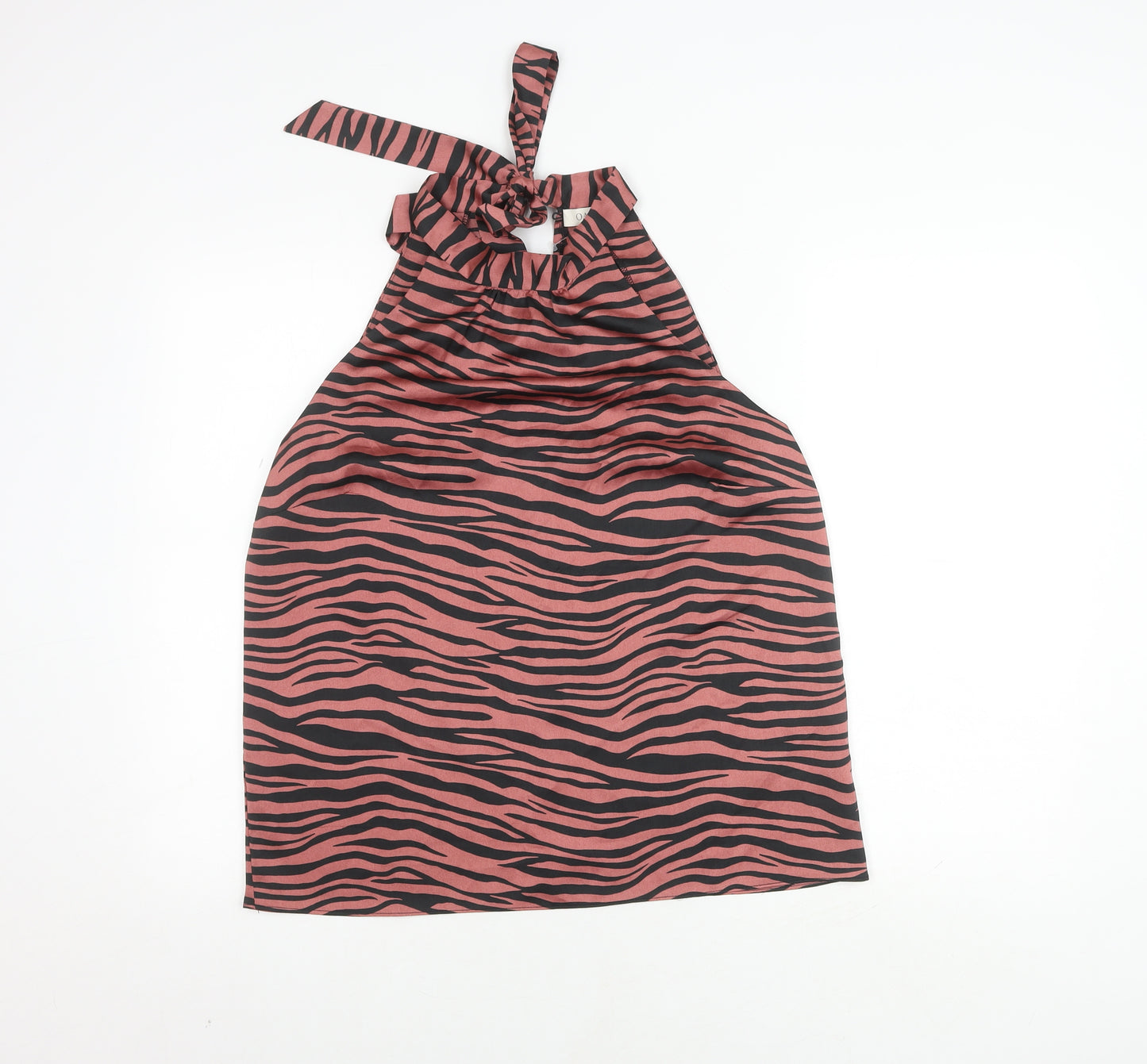 Oasis Women's Pink Halter Blouse Size 14