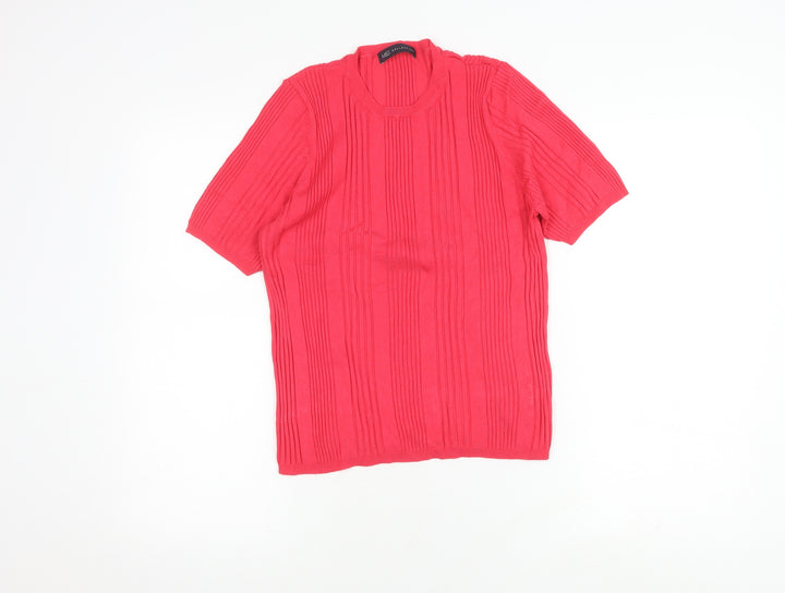 Marks and Spencer Women's Red Short Sleeve Top