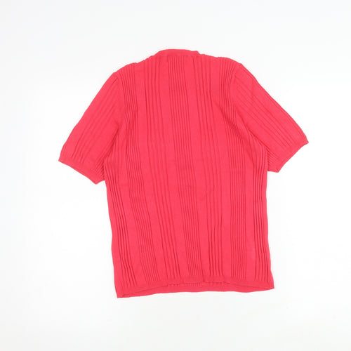 Marks and Spencer Women's Red Short Sleeve Top
