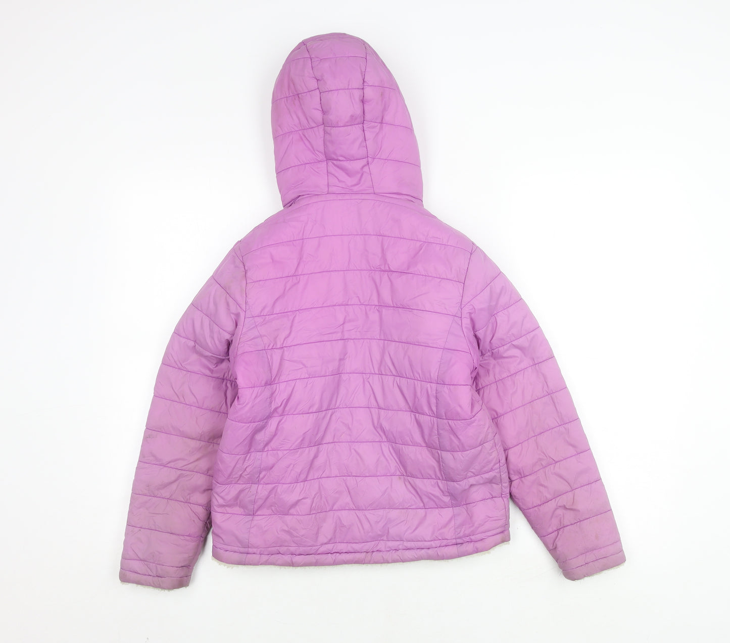 Trespass Girls Purple Puffer Jacket 9-10 Years - Winter Warm