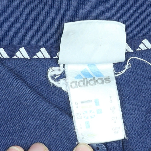 Adidas Men's Blue Polo Shirt Size S - Classic Sporty Style