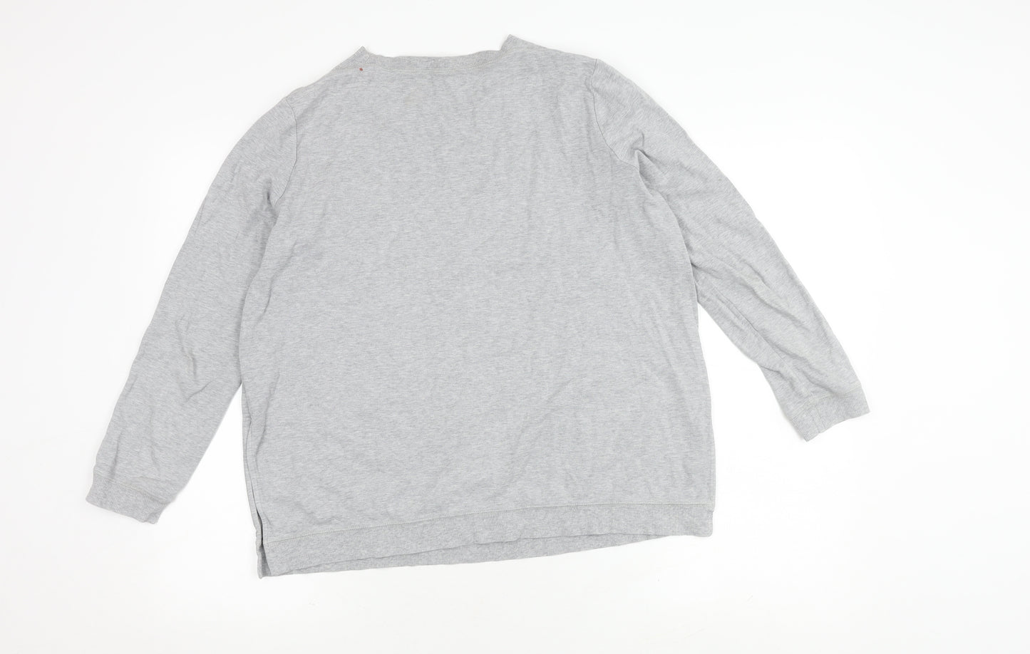 COS Grey Crew Neck Pullover Jumper M Unisex Cotton