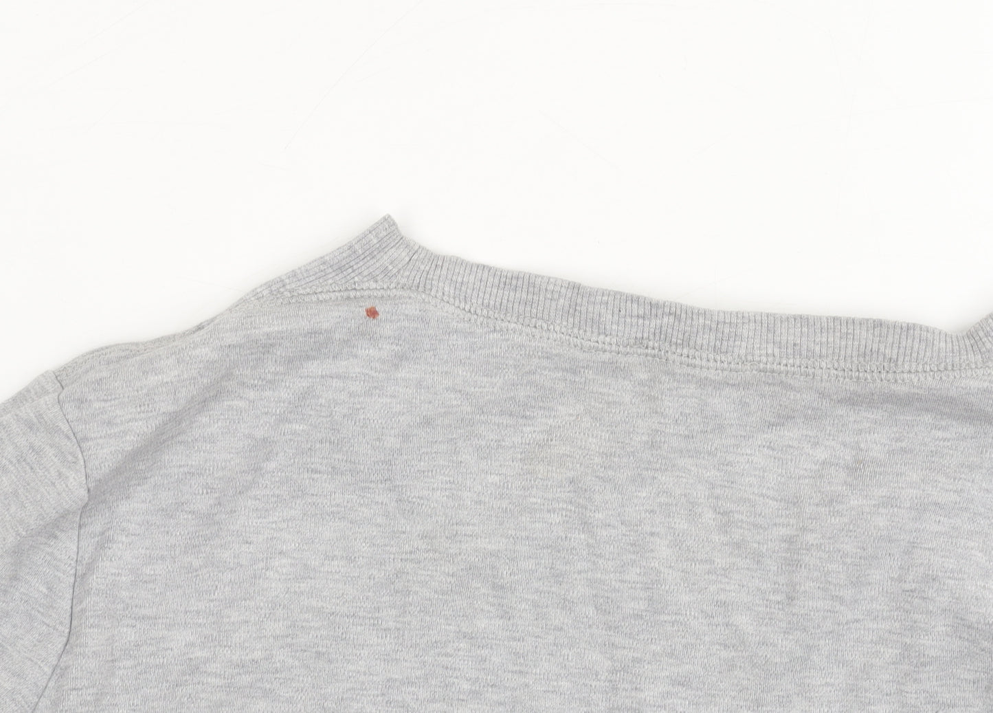 COS Grey Crew Neck Pullover Jumper M Unisex Cotton