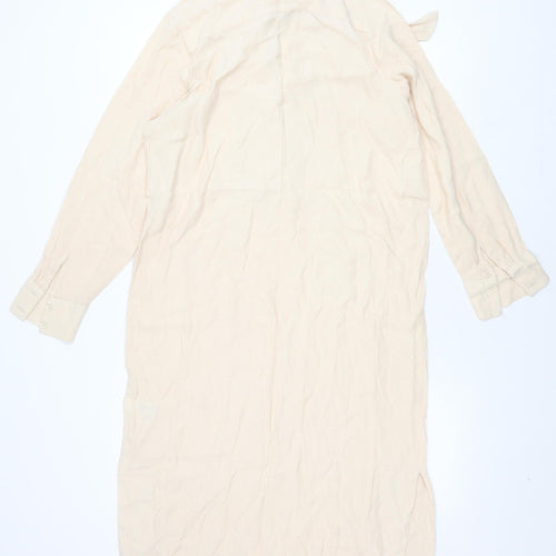 Marks and Spencer Women's Ivory Button Dress