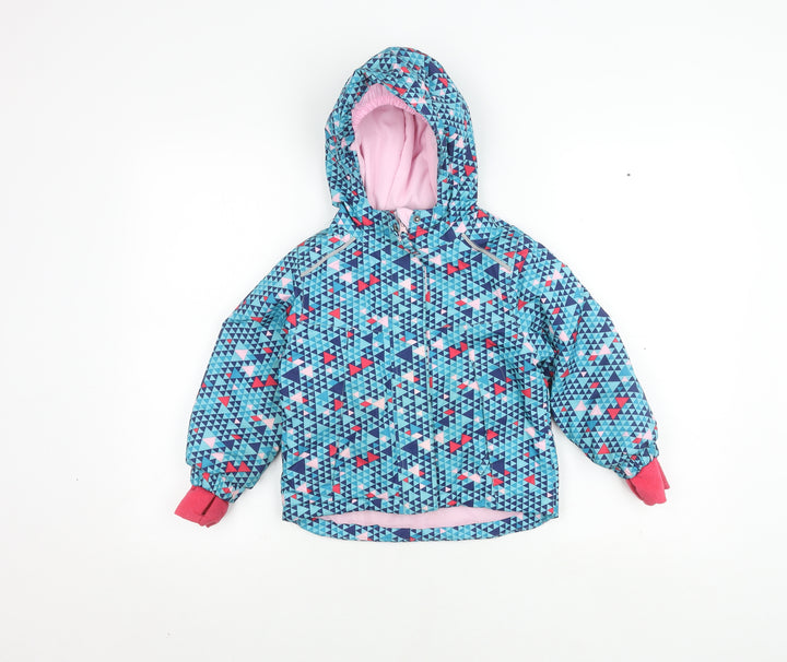 Lupilu Girls Multicoloured Puffer Jacket 3-4 Years