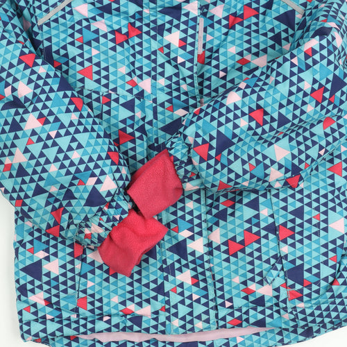 Lupilu Girls Multicoloured Puffer Jacket 3-4 Years