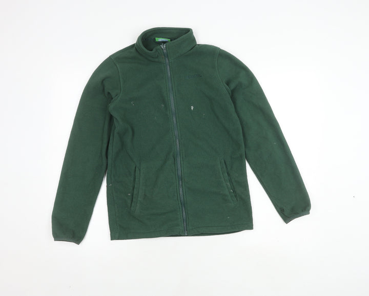 Mountain Warehouse Boys Green Full Zip Fleece Jacket 13Y