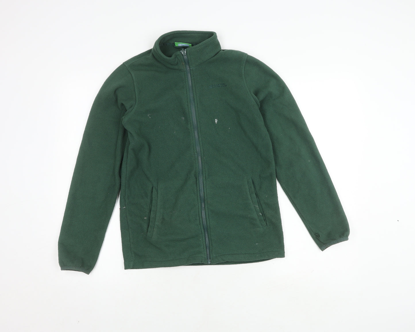 Mountain Warehouse Boys Green Full Zip Fleece Jacket 13Y