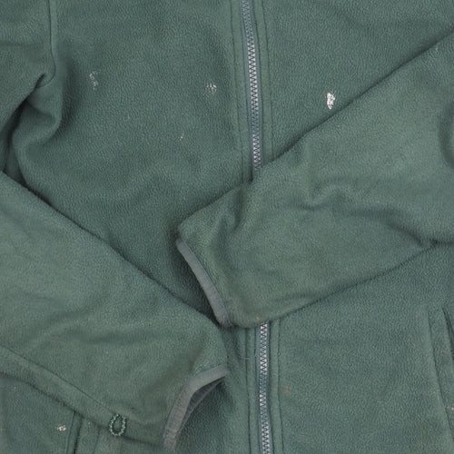 Mountain Warehouse Boys Green Full Zip Fleece Jacket 13Y