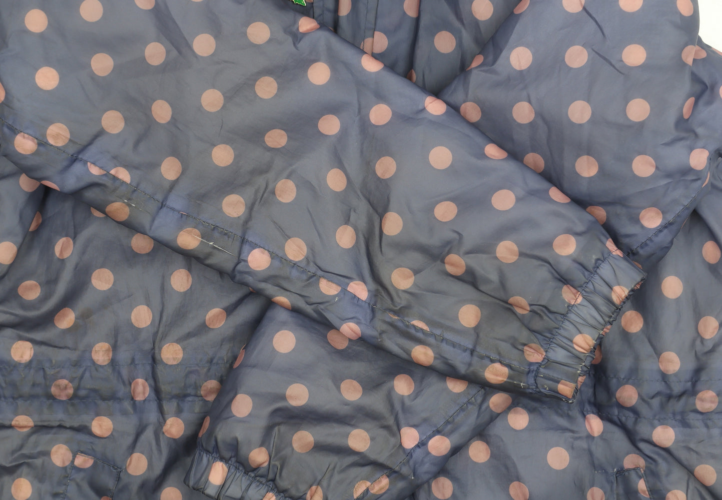 Cotton Traders Women's Multicolour Size 12 Polka Dot Coat