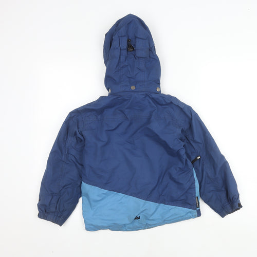 Skogstad Girls' Blue Parka Jacket 7 Years